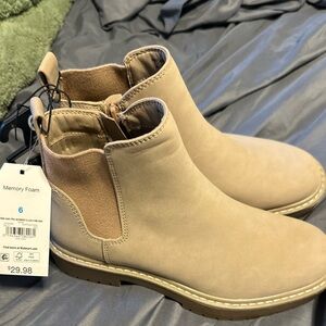 Time and Tru Tan Ankle Boots